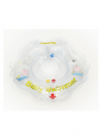 Detský plavací kruh na krk BabySwimmer 0-24M, 3-12KG bezfarebný